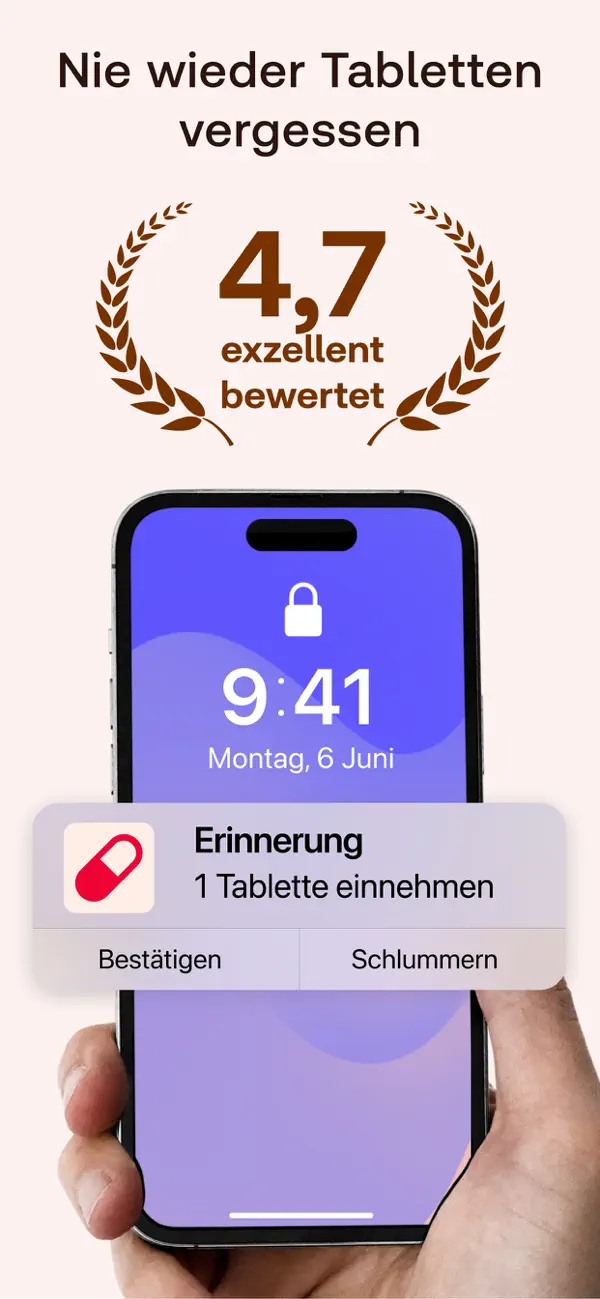 MyTherapy Tabletten Erinnerung, Screenshot 1