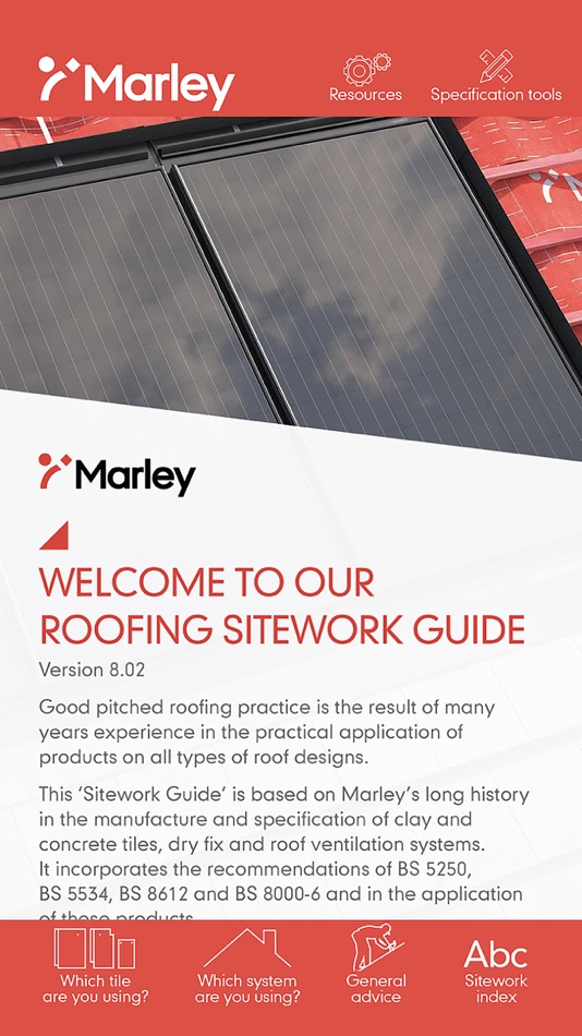 Roofing Sitework Guide (iOS) 由: Marley Ltd Roofing Sitework Guide (iOS) 由: Marley Ltd