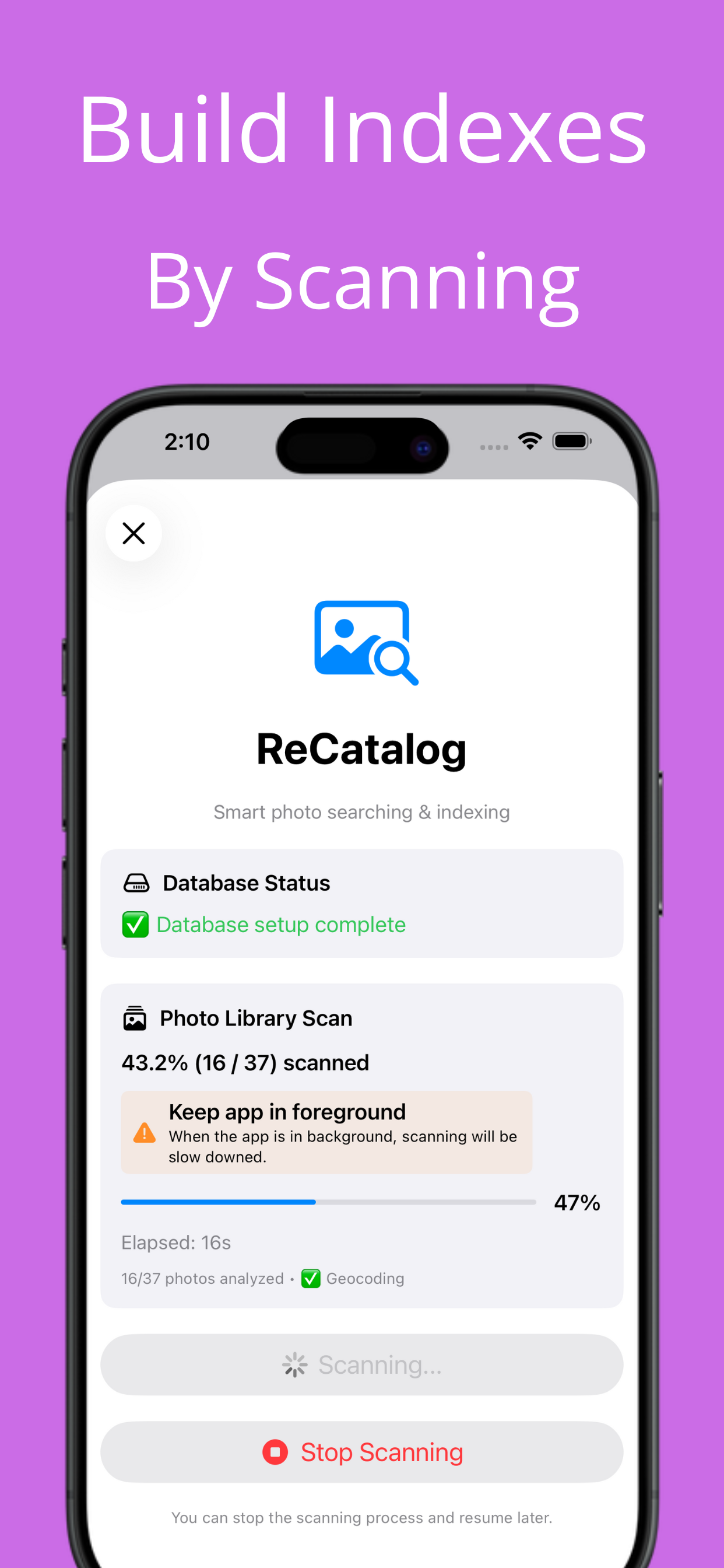 ReCatalog: Fast Photo Search screenshot 6