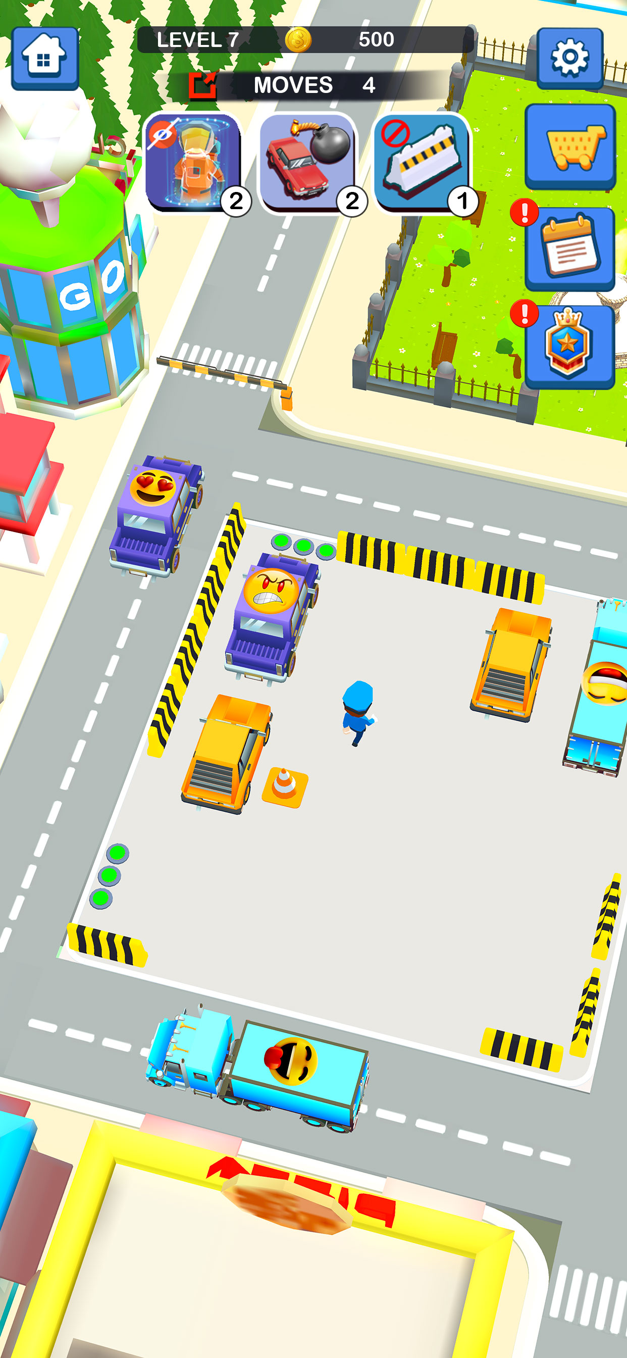 Unblock Parking Jam: Car Games