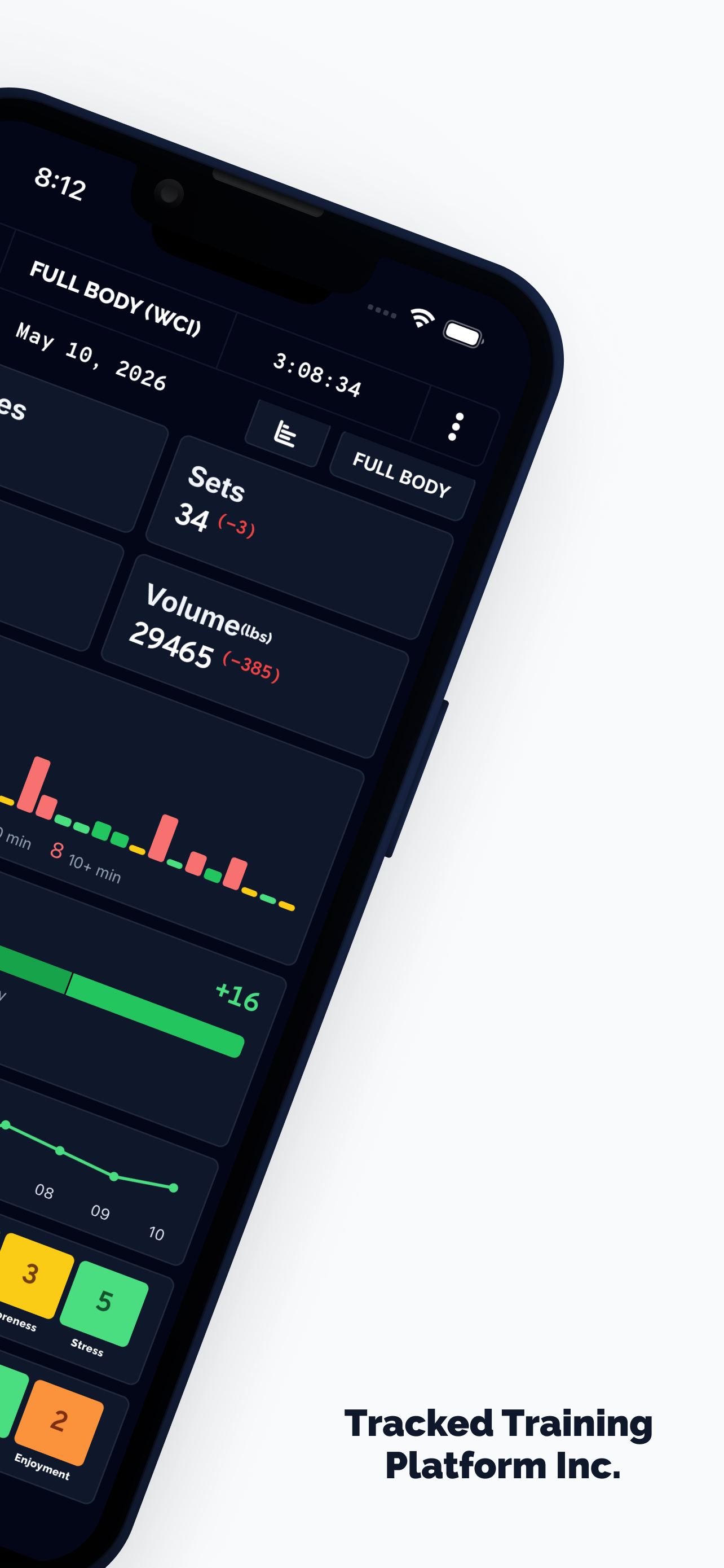Tracked: Workout & Nutrition screenshot 8