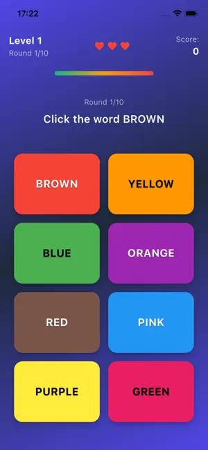 Stroopy - Mind Challenge screenshot 1