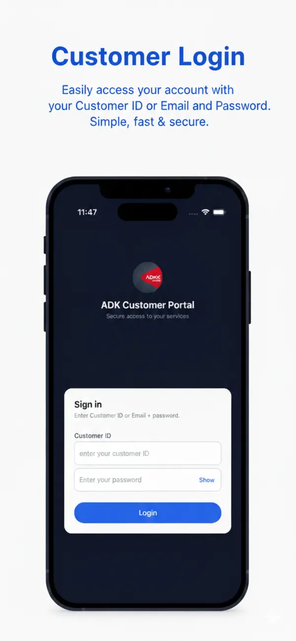Screenshot #1 pour Adksupport