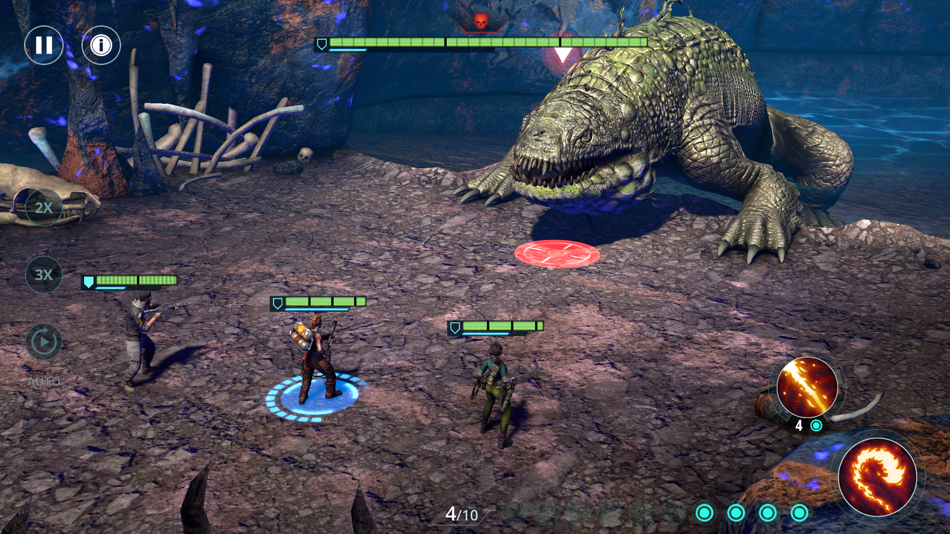 #10. Godzilla x Kong: Titan Chasers (iOS) Bởi: Tilting Point LLC
