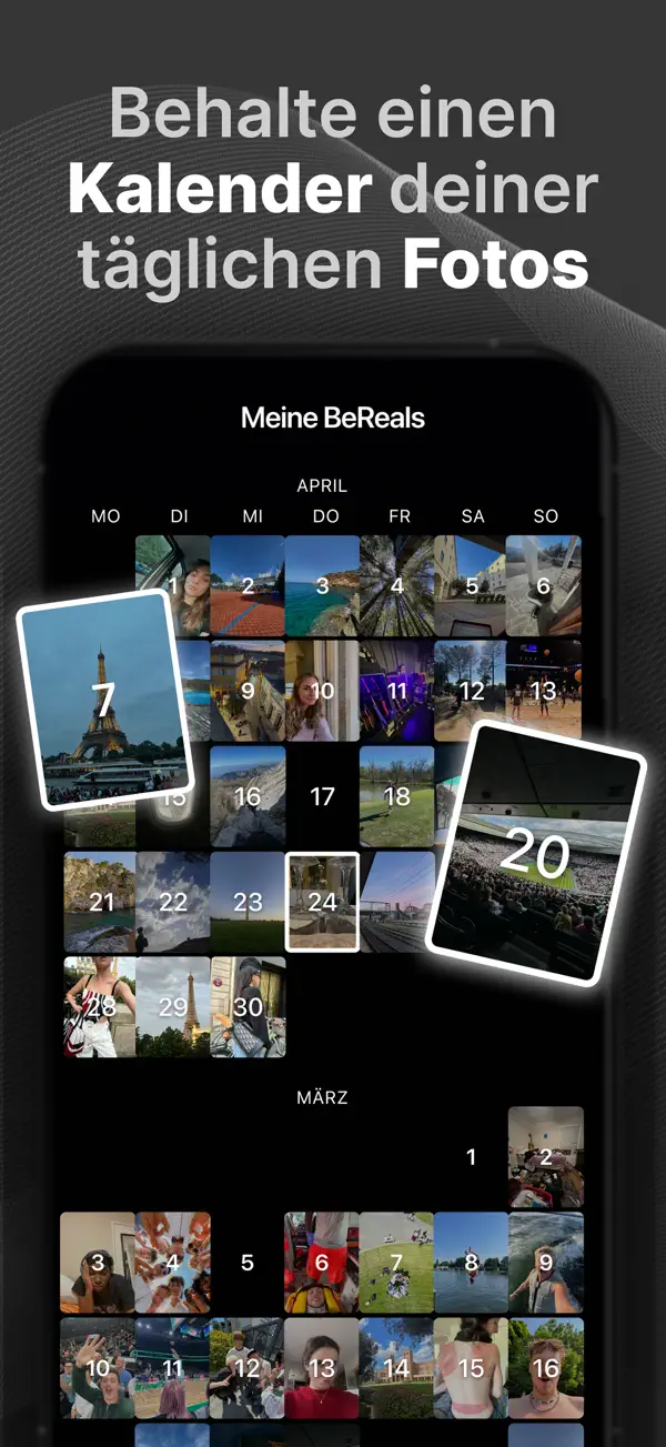BeReal. Deine Freunde in echt. iPhone App Screenshot 4 – Soziale Netzwerke