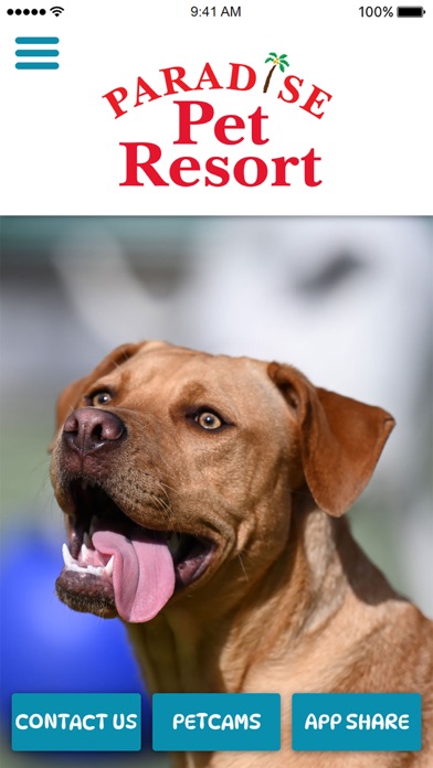Screenshot 1 of Paradise Pet Resorts App