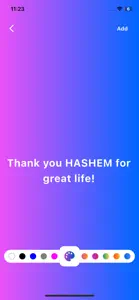 Thank you Hashem screenshot #2 for iPhone