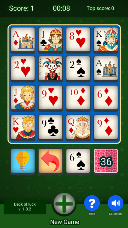 #5. Deck of Luck Drop All of Cards (iOS) 由: Aysel Tuna