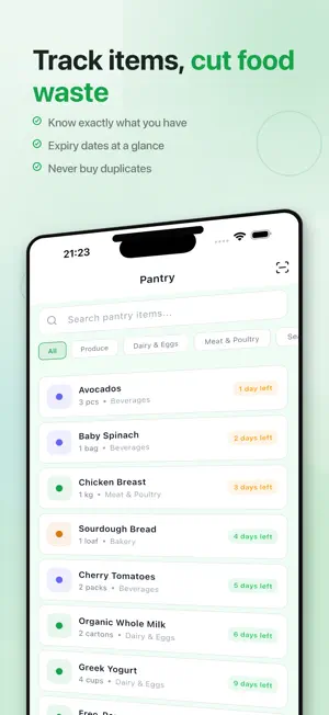 Pantry Meld - Food Tracker screenshot 2