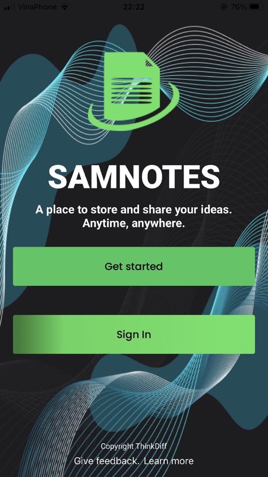 #6. SAM Note Sticky & Remind Color (iOS) Podle: bui thi dieu