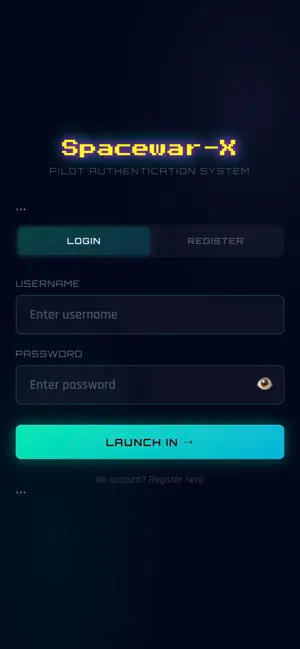 SpaceWar-X screenshot 1