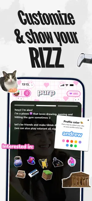 purp - Make new friends screenshot 3