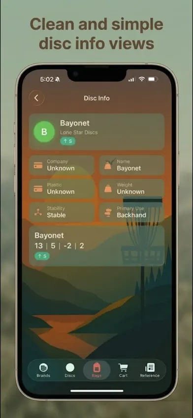 MyDiscGolfBag screenshot 5