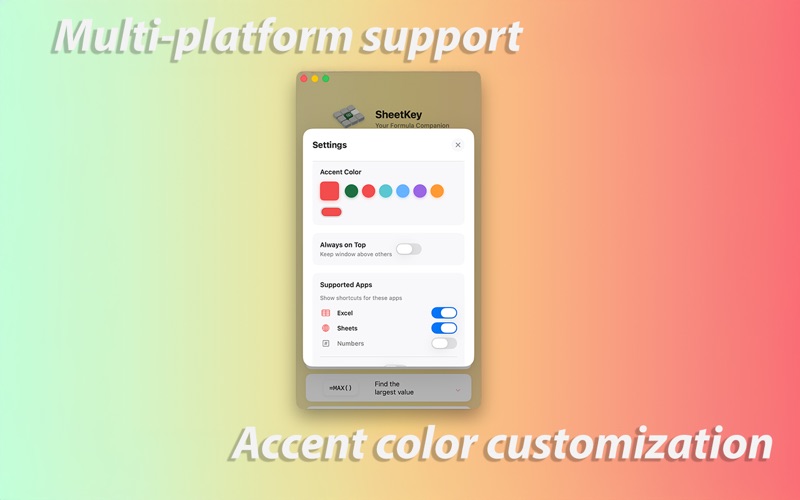 App screenshot