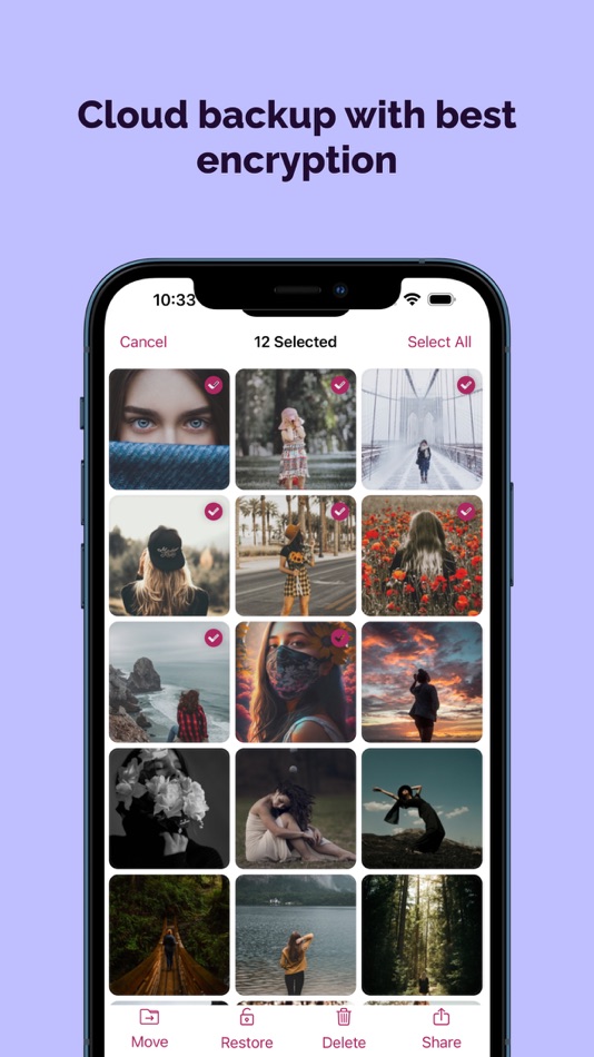 #4. Crypta - Gallery Locker (iOS) 由: Manisha Lathiya