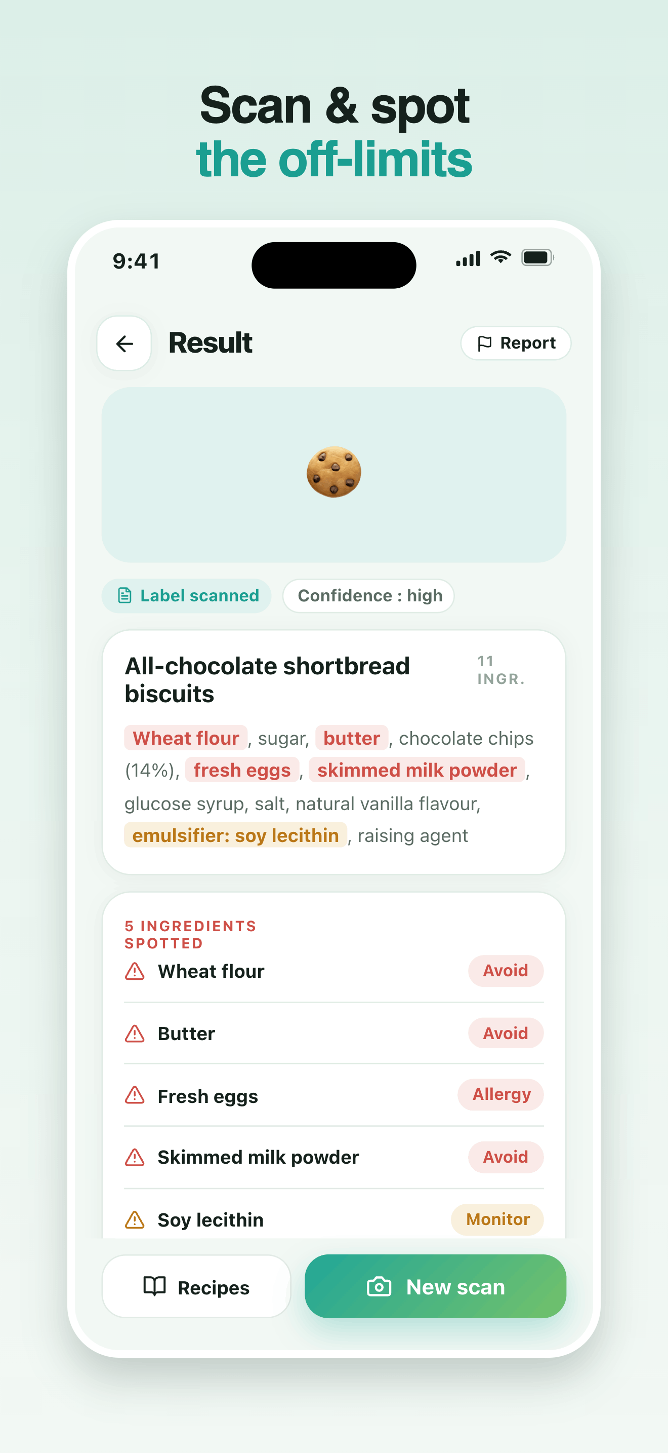 FoodFilter: Healthy Recipes screenshot 3