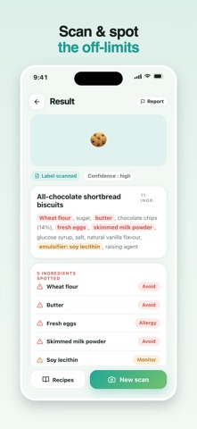 FoodFilter AI: 食物过滤 screenshot