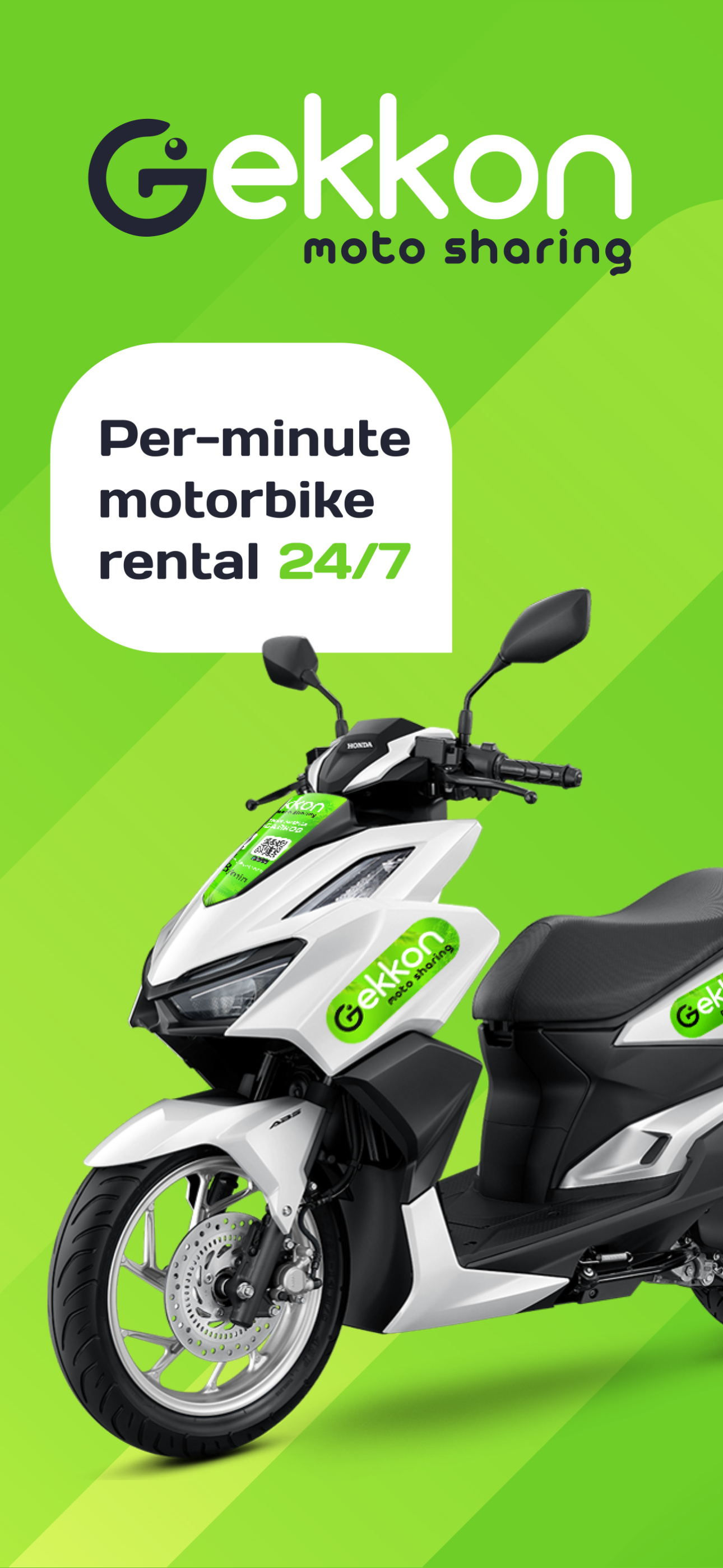 Gekkon Motorbike Sharing