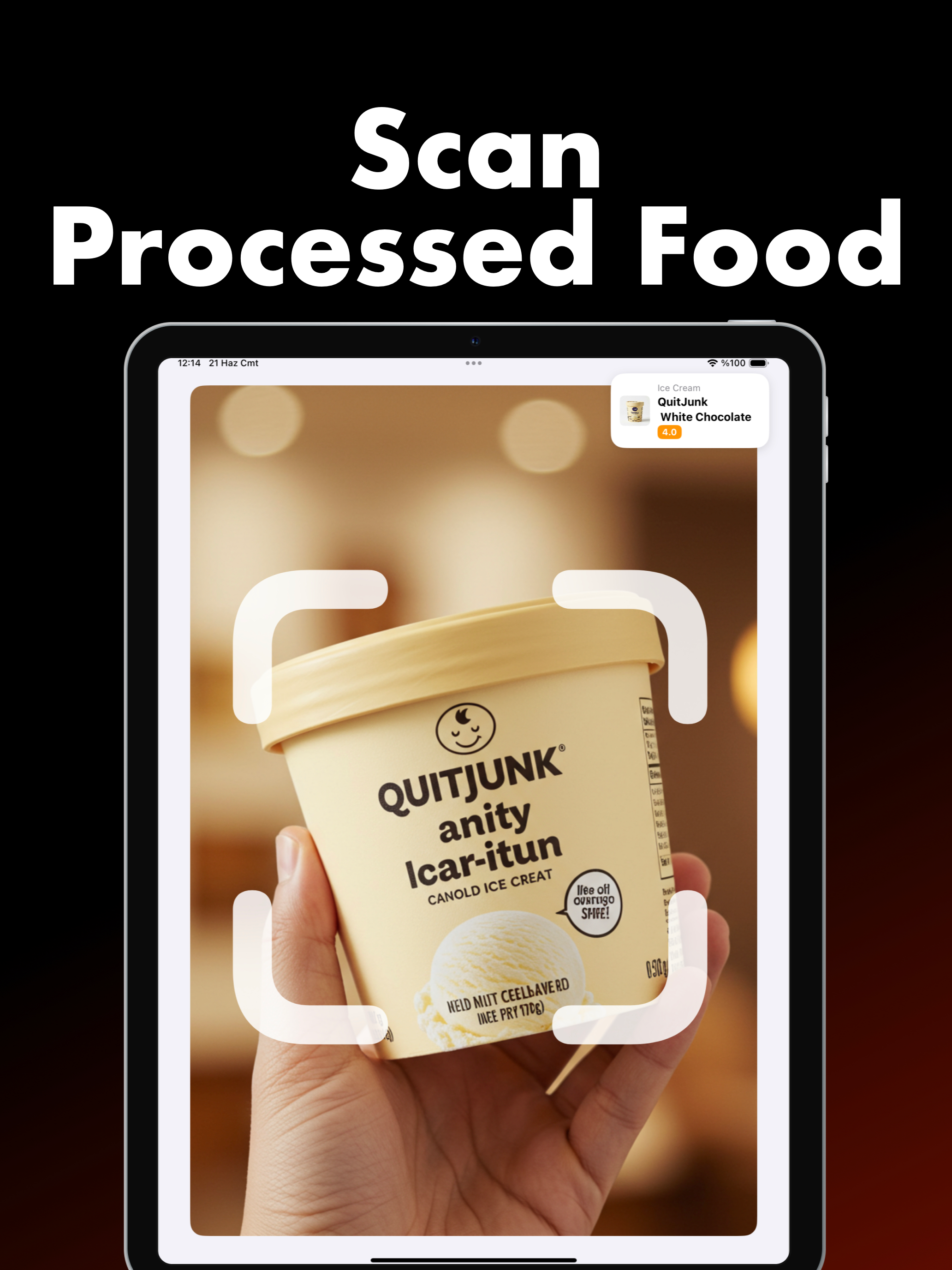 QuitJunk AI: Food Scanner screenshot 7