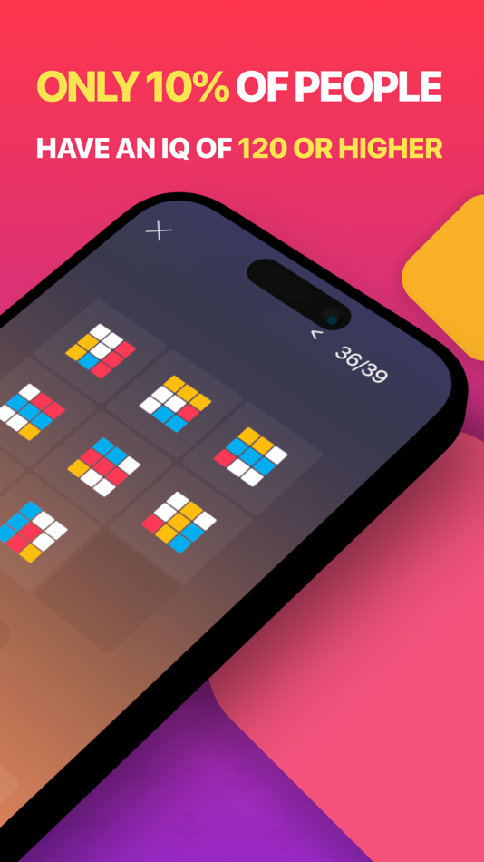 #2. IQ Test: Fun Intelligence Quiz (iOS) By: Sharply Labs