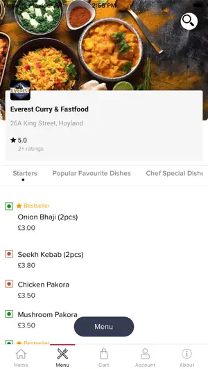 Everest Curry & Fastfood screenshot 2
