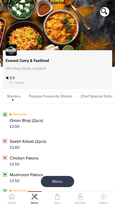 Everest Curry & Fastfood Screenshot
