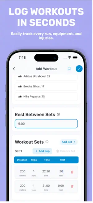 TrackIt: Track & Field screenshot 2