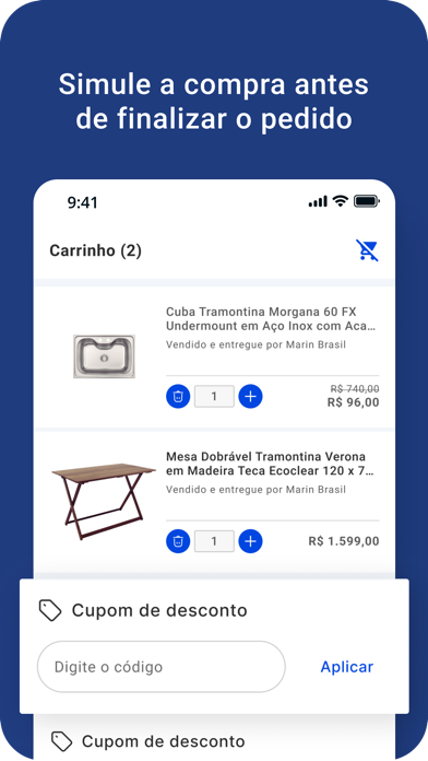 MARIN Brasil Screenshot