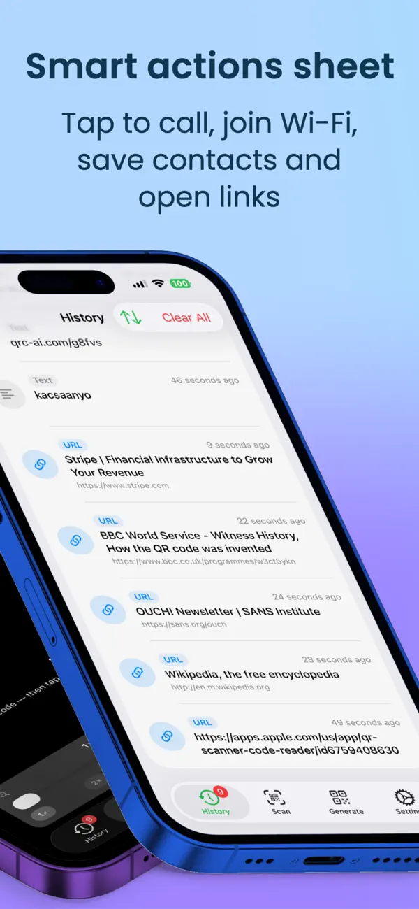 #2. QR Scanner - Code Reader (iOS) di: Erik Auranaune