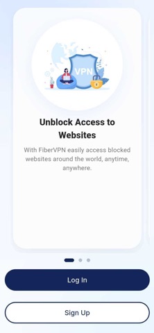 FiberVPN Screenshot 1 of 7