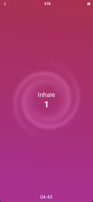 Breath Timer 2 screenshot 1
