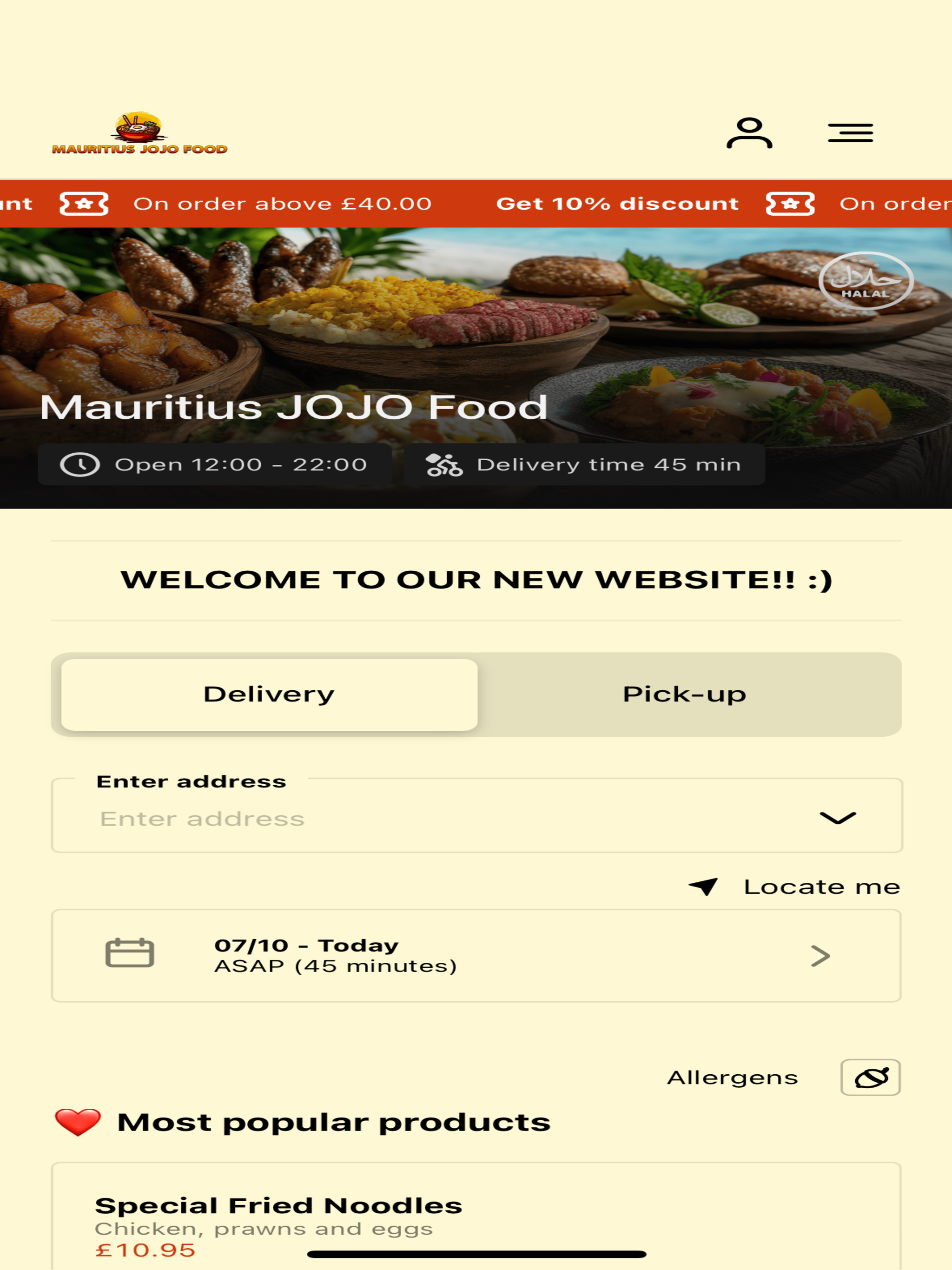 Mauritius JOJO Food