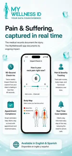 MyWellness ID: Injury Log screenshot 3