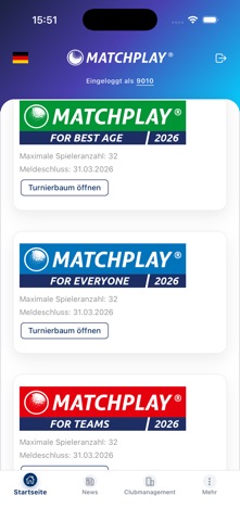 Matchplay CLUB IN ONE screenshot