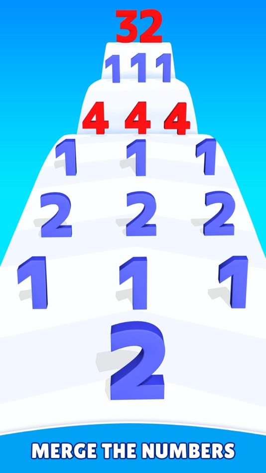 #2. Number Merge Run: Merge Master (iOS) 由: Dead Pixel