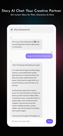 ScriblyGo – AI Story Toolkit iPhone screenshot