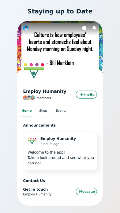 Employ Humanity Screenshot