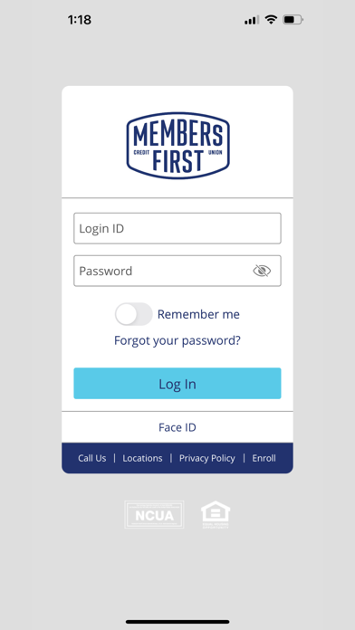 Members First Credit Union Screenshot