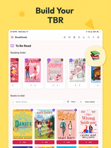 BookNook | Reading Tracker ipad screenshot 4