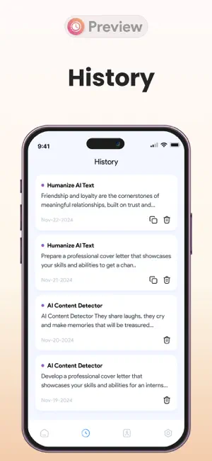 Humanize AI - AI Text Detector screenshot 3