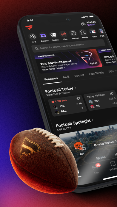Fanatics Sportsbook & Casino Screenshot
