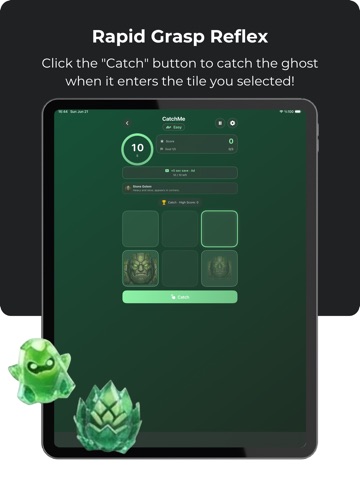 CatchMe - Ghost Reflex Arcade iPad screenshot