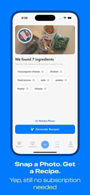 DishWish - AI Recipe Chat screenshot 3