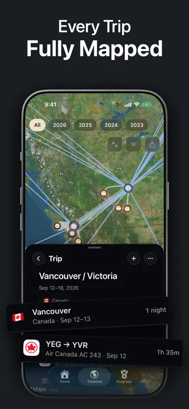 Everwent: Travel History screenshot 4 of 10