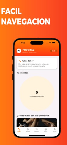 OM Fitness screenshot