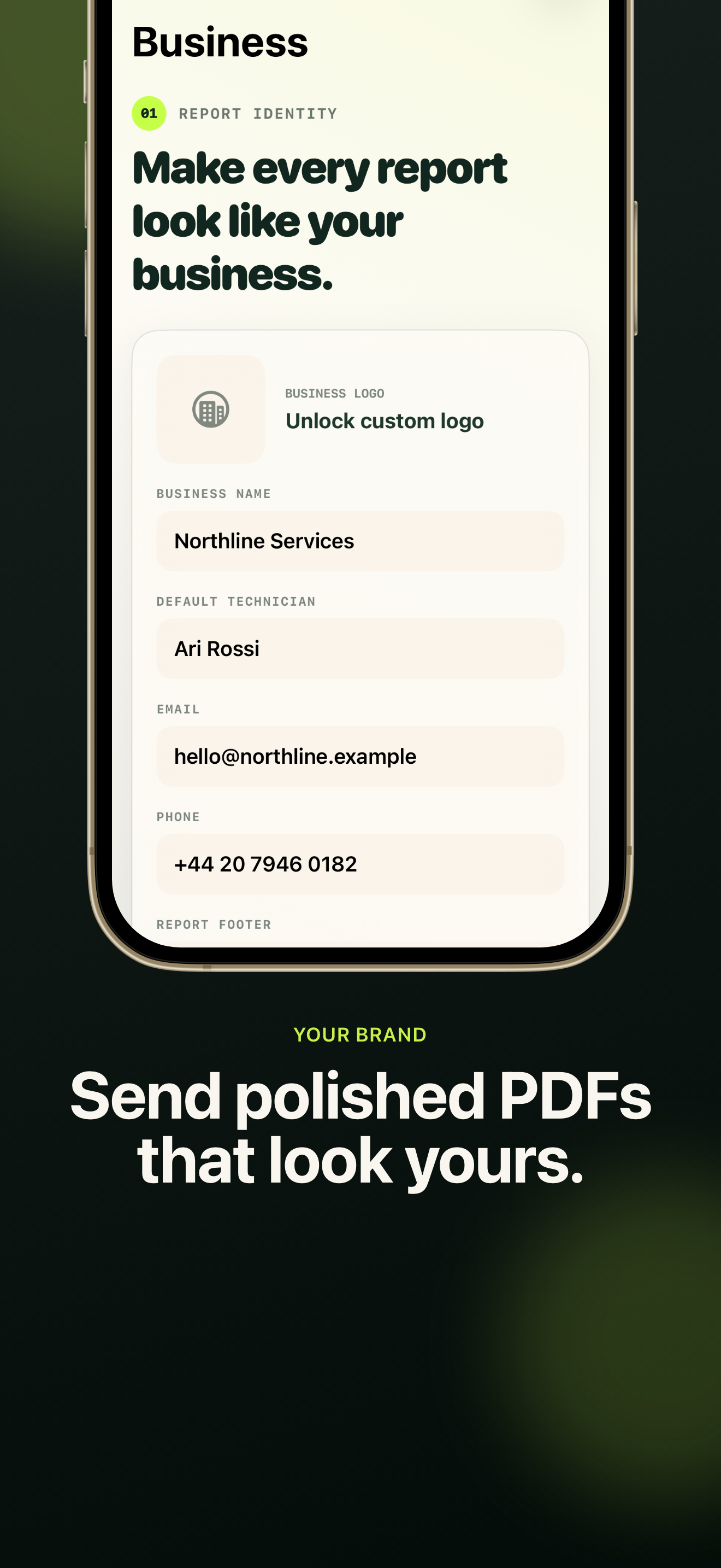 Field Service Report Maker screenshot 8