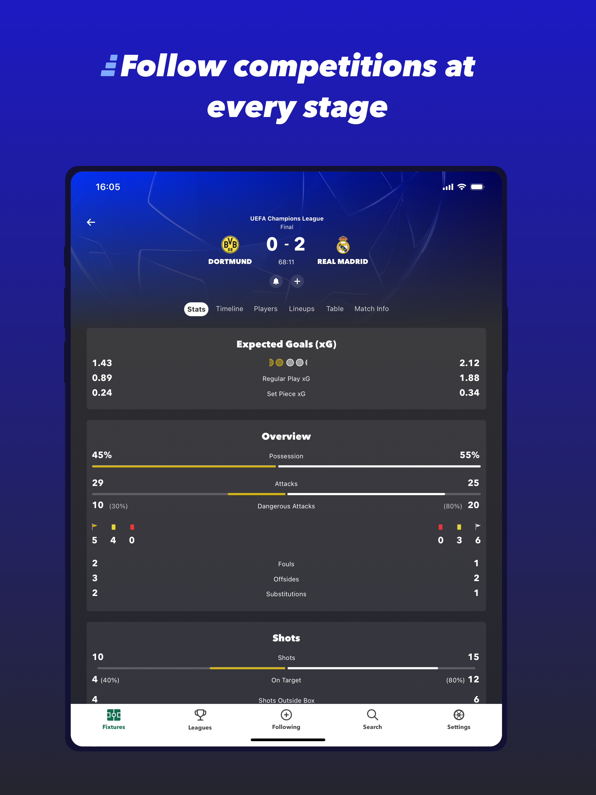 FollowScores: Live Scores