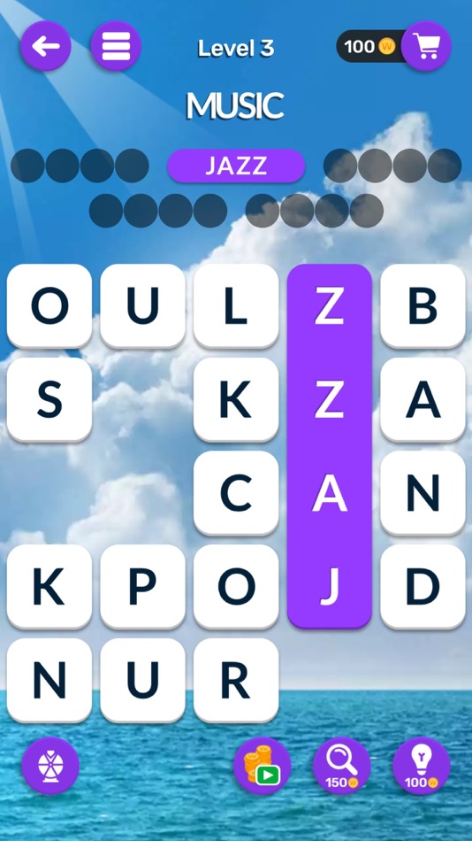 #1. Word Search Blocks (iOS) 由: Jim Rosendal