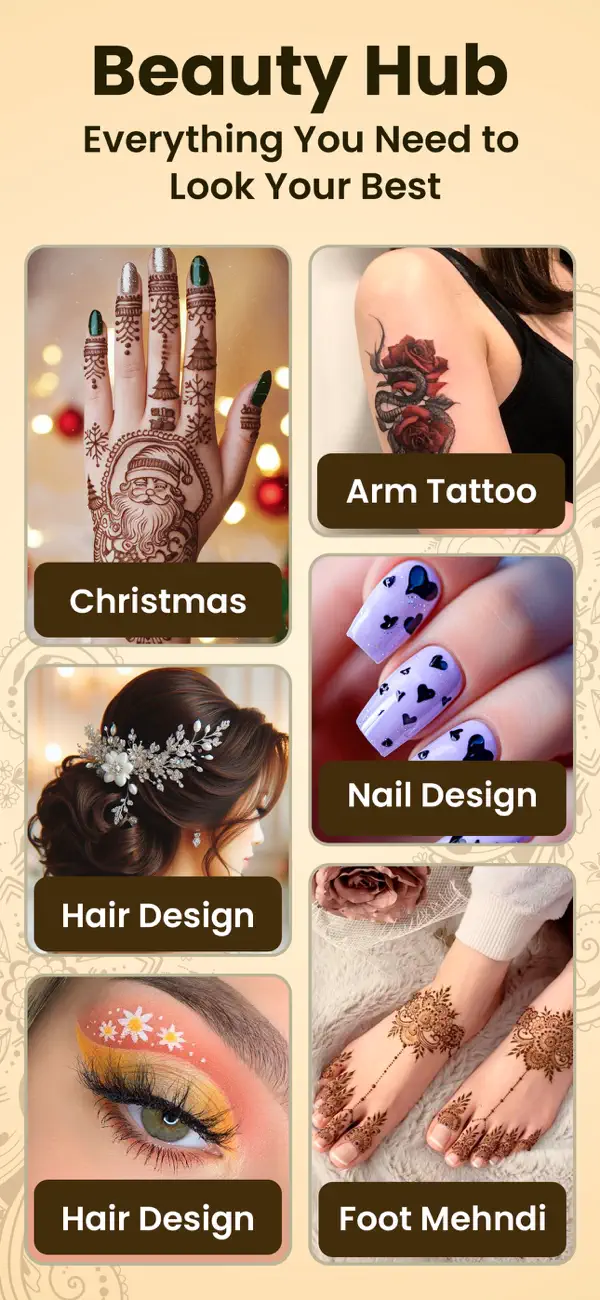 Screenshot #3 pour Bridal Mehndi Design (Offline)