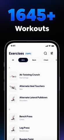 Hvy: workout tracker gym log Screenshot 2 of 4